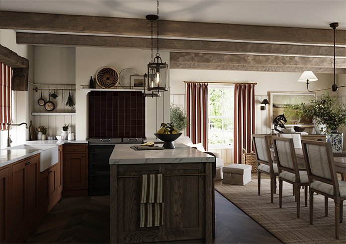 The British Stripe Co. Henry, Teignbridge No.1 - Made to Measure Curtains - Image 7